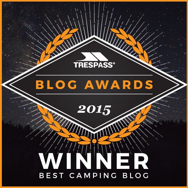 Trespass Blog Awards 2015 Best Camping Blog Winner